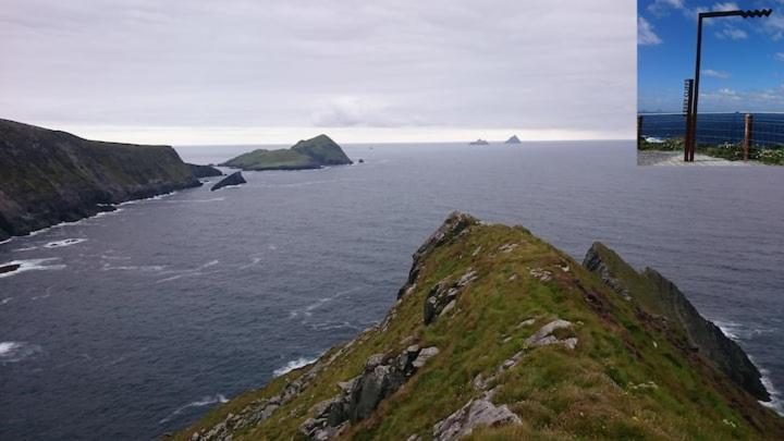 Skellig View Sunset Cliffs View Apartment Portmagee Kültér fotó